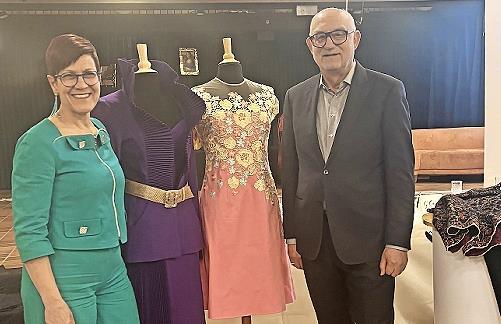 Nicole Brandler und Prof. Dr. Manfred Gerlach