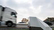 Mobile Anlage zur Geschwindigkeitsmessung