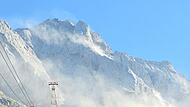 Großer Felssturz an der Zugspitze Großer Felssturz an der Zugspitze