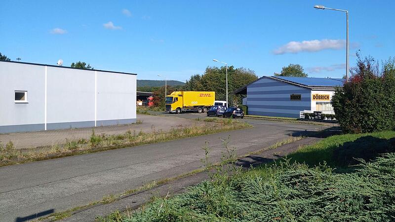 Blick in die Schottstra&szlig;e in Neustadt