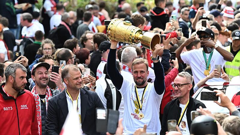 Nach dem DFB-Pokal Finale - VfB Stuttgart