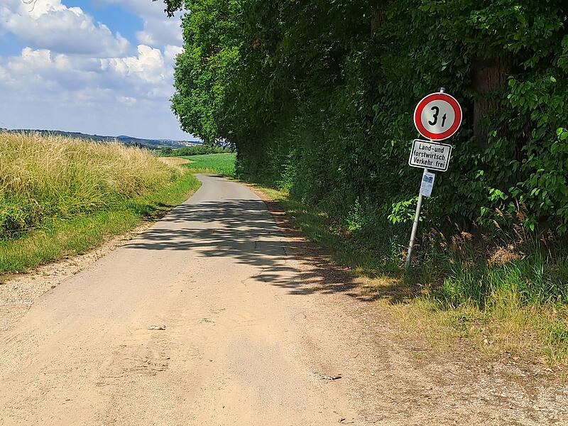 Dieser Schleichweg in Dobenreuth ist umstritten.Forchheim & Fränkische Schweiz Dieser Schleichweg in Dobenreuth ist umstritten.