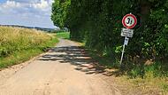 Dieser Schleichweg in Dobenreuth ist umstritten.