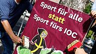 Plakatvorstellung „NOlympia"-Bündnis