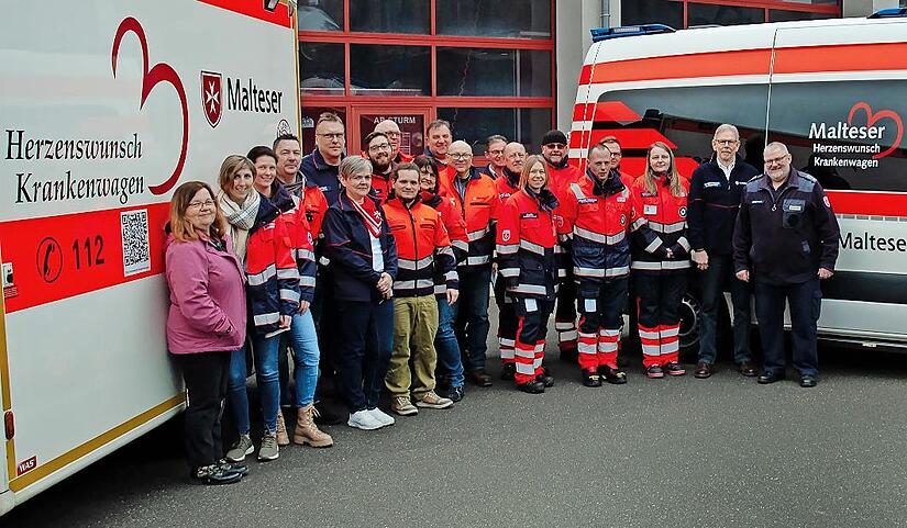 Die Malteser verf&uuml;gen &uuml;ber Erfahrung im Umgang mit schwerkranken Menschen. Ein Projekt ist der Herzenswunsch-Krankenwagen, mit dem Patienten letzte W&uuml;nsche erf&uuml;llt werden. Eine der Fortbildungen f&uuml;r die Helfer in der Di&ouml;zese Bamberg fand jetzt in ...