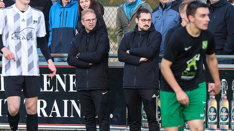 "Wölfe"-Coach Andreas Daum (links) und Co-Trainer Dennis Hader