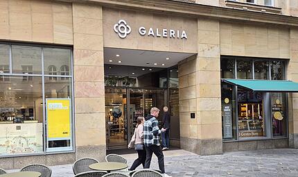 Das Traditionskaufhaus Galeria in Bamberg hat eine lange, wechselvolle Geschichte.