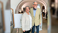Barbara Kirchhof und Klaus Mück haben sich in Bamberg eher spontan den kirchlichen Segen spenden lassen.