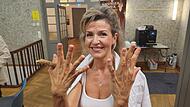 Die Hände von  Anne-Sophie Mutter.