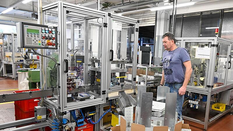Udo Zeitler ist seit 33 Jahren bei Wieland in Bamberg in der Produktion besch&auml;ftigt.