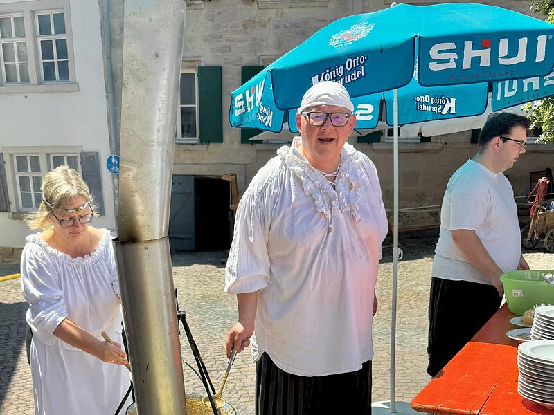 Die sch&ouml;nsten Momente des Historischen Stadtspektakels wurden im Bild festgehaltenSo toll wurde in Kronach das Stadtspektakel 2025 gefeiert