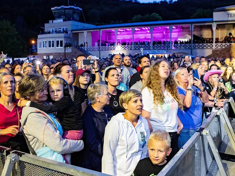 So sch&ouml;n war es bei Rea Garvey in Bad Kissingen.