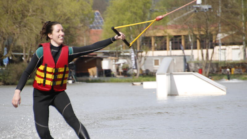 Wakeboarden in ThulbaWakeboarden in Thulba Wakeboarden in Thulba