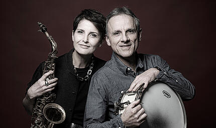 Strassmayer mit ihrem Quartett „Klaro!" Strassmayer mit ihrem Quartett „Klaro!"