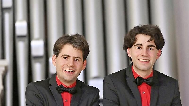 Markus und Pascal Kaufmann lassen am Sonntag, 10. Oktober, um 19 Uhr an der M&uuml;hleisenorgel in der Marienkirche in K&ouml;nigsberg die Moldau str&ouml;men.