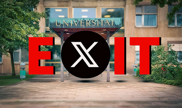 Die Uni Bayreuth verlässt die Plattform "X". Dafür gibt es nicht nur einen Grund.
