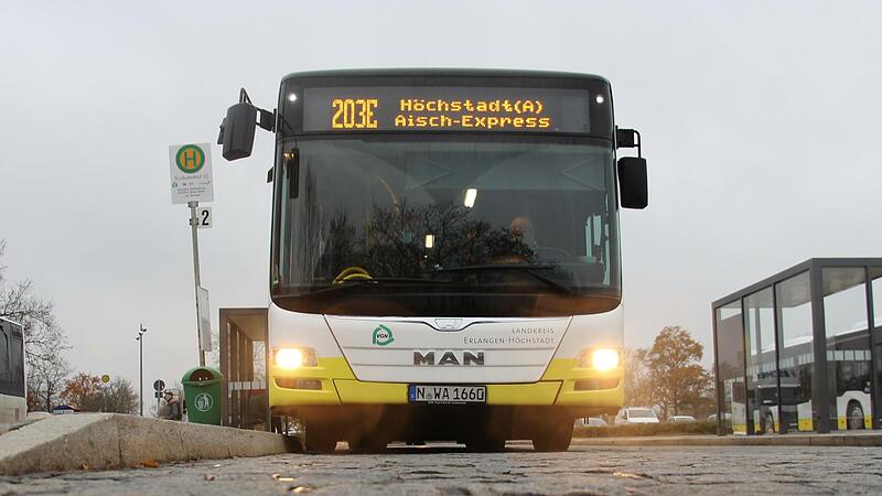 Im Landkreis Erlangen-H&ouml;chstadt fahren momentan noch ausschlie&szlig;lich Busse mit Dieselmotor.
