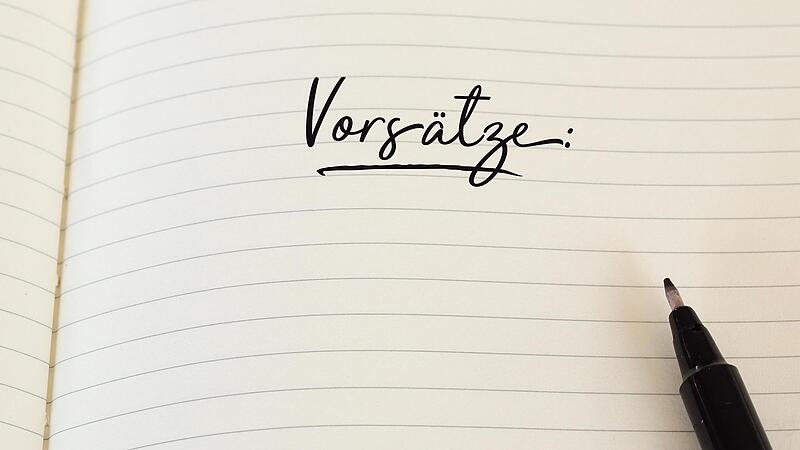 Wie lange halten gute Vorsätze?