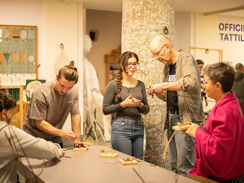 Ausstellung Flechthandwerk Ariccia