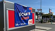Der neue D&ouml;ner-Imbiss auf dem Rewe-Parkplatz an der Ohmstra&szlig;e er&ouml;ffnet am Donnerstag, 16. Juli.