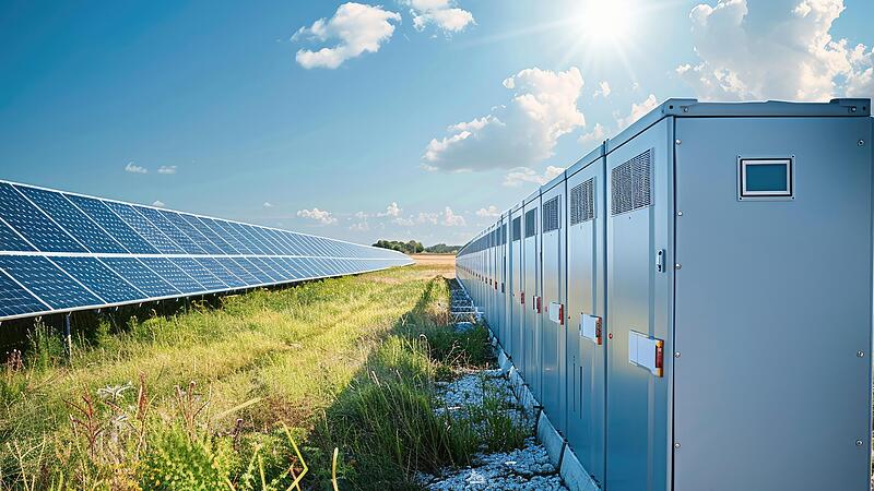 Bei den Photovoltaikanlagen in Teuschnitz werden große Stromspeicher geplant.