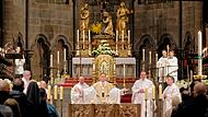 Gottesdienst Osternacht mit Erzbischof G&ouml;ssl 2026Bewegende Osternacht im Bamberger Dom mit Erzbischof G&ouml;ssl
