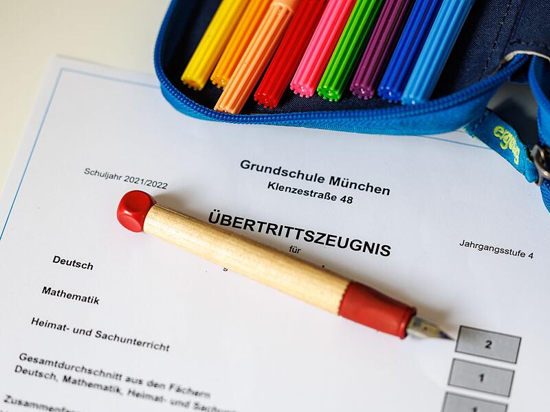 &Uuml;bertrittszeugnisse f&uuml;r Viertkl&auml;ssler