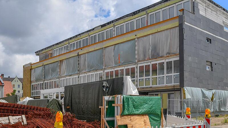 Auf der Baustelle herrscht Stillstand. Auf der Baustelle herrscht Stillstand.