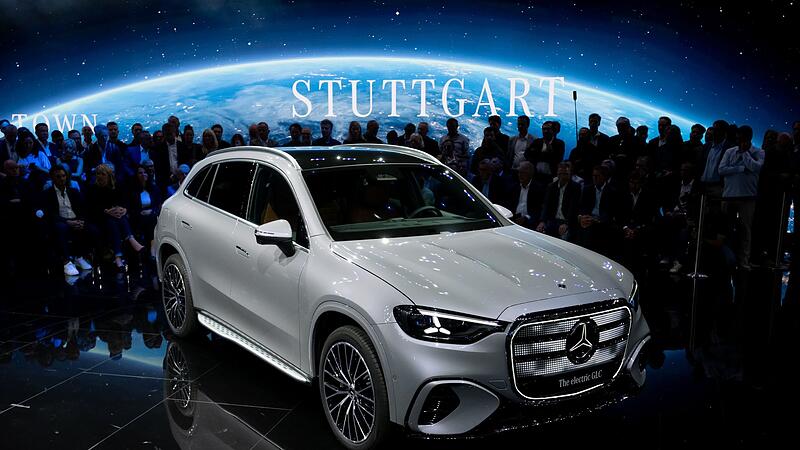 Mercedes-Benz GLC bei der Premiere vor Beginn der IAA
