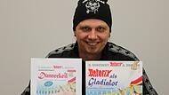 Stefan Eichner übersetzt Asterix in Mundart. Foto: Jürgen Gärtner