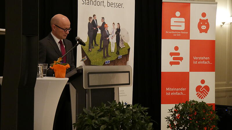 Prof. Dr. Ulrich Reuter (Präsident des Deutschen Sparkassen- und GiroverbandsWirtschaftsempfang des Landkreises Bad Kissingen Prof. Dr. Ulrich Reuter (Präsident des Deutschen Sparkassen- und Giroverbands