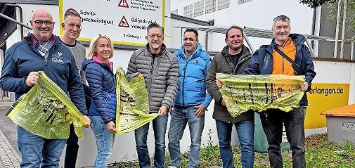 Die Freien Wähler informierten sich bei der Friedrich Hofmann GmbH über die aktuelle Situation der Abfallwirtschaft.