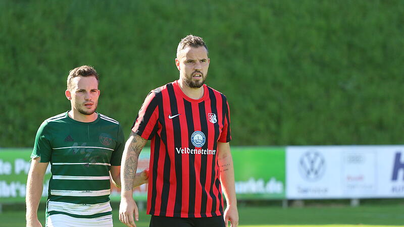 Patrick Hagen (rechts) und seine Weilersbacher d&uuml;rfen auf den Kreisliga-Aufstieg hoffen.