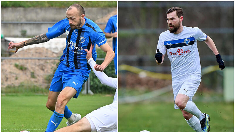 Am Saisonende ist Schluss: Das Trainer-Duo Philip Messingschlager (rechts) und Alexander Piller (links) wird den FSV Erlangen-Bruck verlassen.