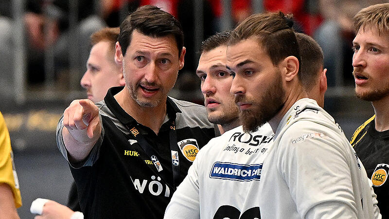 HSC-Coach Anel Mahmutefendic im Zwiegespräch mit Merlin Fuß.
