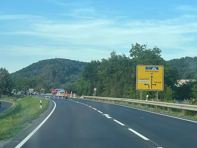 Frontalcrash bei Fuchsstadt