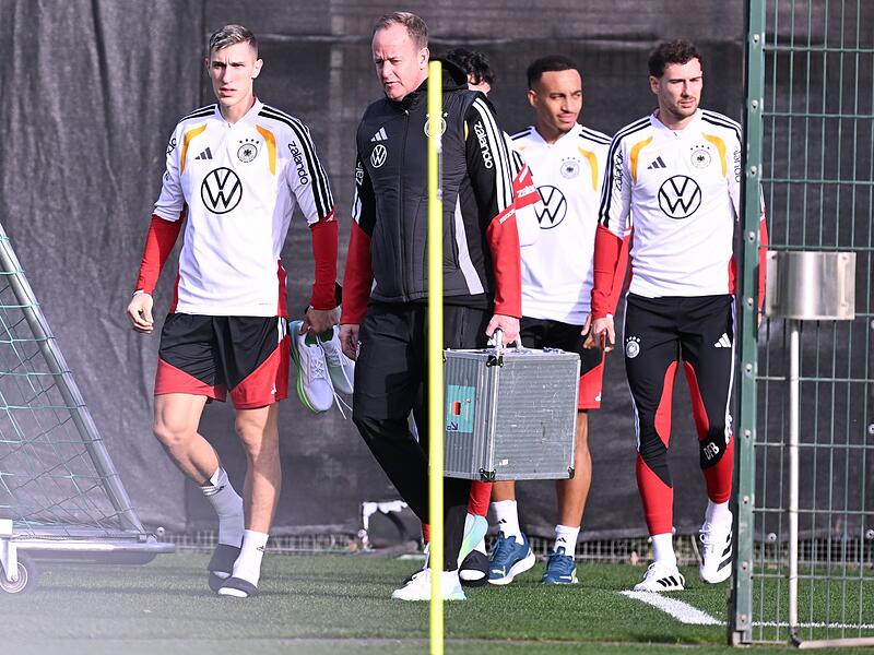 Abschlusstraining der Fußball-Nationalmannschaft Abschlusstraining der Fußball-Nationalmannschaft