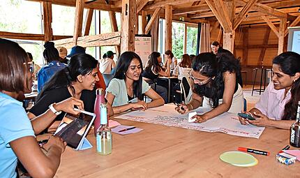 Studierende des Campus Kulmbach beschäftigten sich am Heinersreuther Hof mit möglichen Gründungsideen im Lebensmittelbereich. Adalbert-Raps-Stiftung Studierende des Campus Kulmbach beschäftigten sich am Heinersreuther Hof mit möglichen Gründungsideen im Lebensmittelbereich. Adalbert-Raps-Stiftung