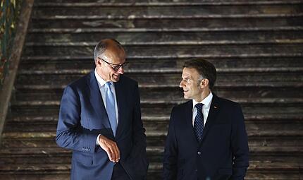 Merz und Macron Merz und Macron