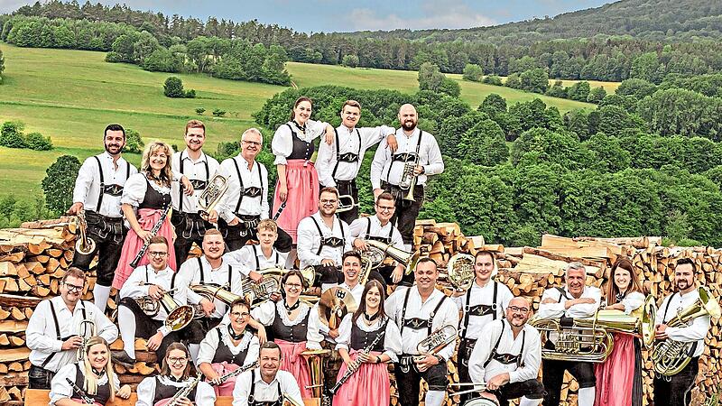 Die Sandberger Musikanten spielen in Bad Bocklet im Kursaal. Sabrina P&ouml;rtner