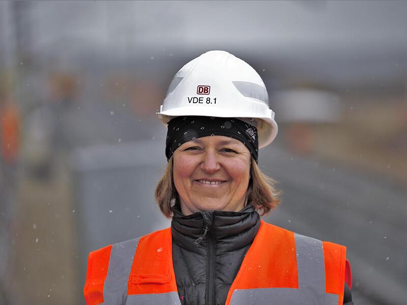„Wir liegen absolut im Zeitplan“, sagt Gesamtprojektleiterin für den Ausbau zwischen Nürnberg und Bamberg Nicole Kumpfmüller-Böhm.Forchheim & Fränkische Schweiz