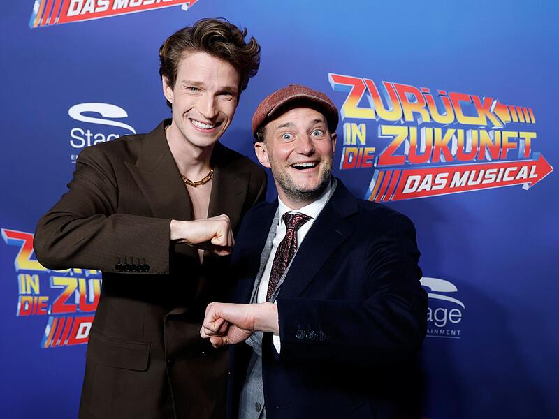 Deutschland-Premiere des Musicals "Zur&uuml;ck in die Zukunft"