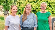 Lisa Fuchs (Mitte) übernimmt die Leitung im Kindergarten Wonsees. Mit im Bild Lisa Eckart und Bettina Roder von der Die Kita gGmbH.Kristin Schröder/Diakonisches Werk Lisa Fuchs (Mitte) übernimmt die Leitung im Kindergarten Wonsees. Mit im Bild Lisa Eckart und Bettina Roder von der Die Kita gGmbH.Kristin Schröder/Diakonisches Werk