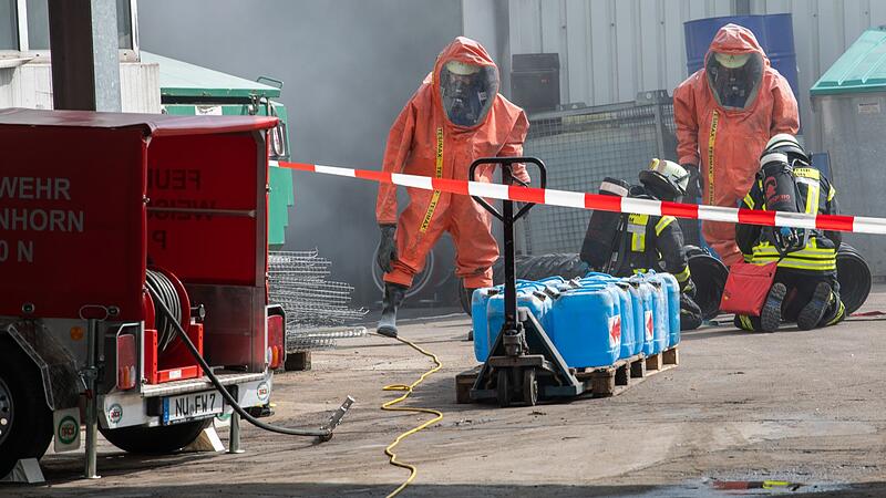 Brand in Gießerei in Nersingen Brand in Gießerei in Nersingen