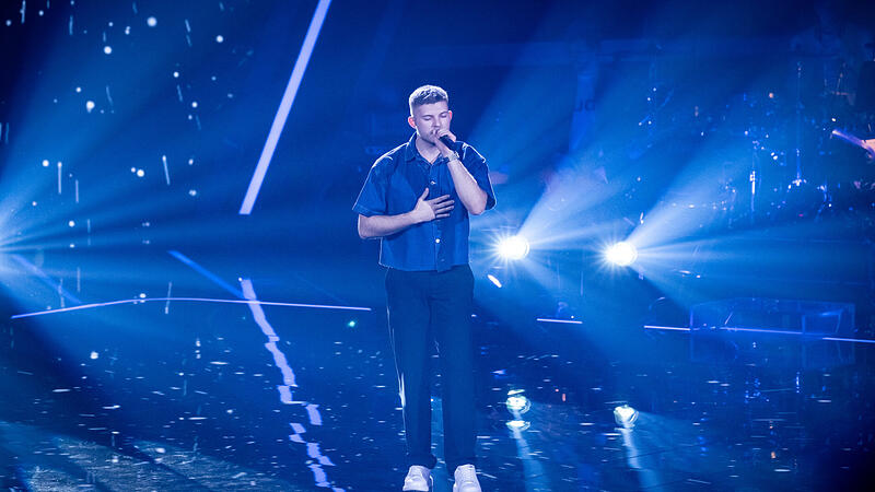 Niklas Gajzler erfüllt sich mit seiner Teilnahme bei „The Voice“ einen Kindheitstraum.