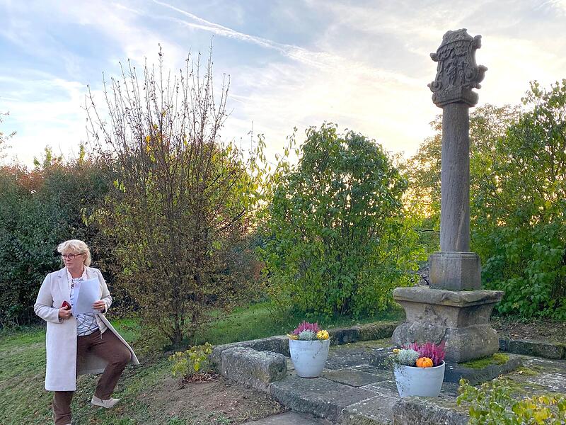 Ein neuer Rundweg, „Marterl-Weg genannt“, wurde am Freitag in Seßlach eingeweiht