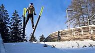 Ski nordisch: Der Katschenreuther Skispringer Finn Weigel