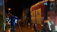 Unwetter in Franken führt zu Überschwemmungen Unwetter in Franken führt zu Überschwemmungen