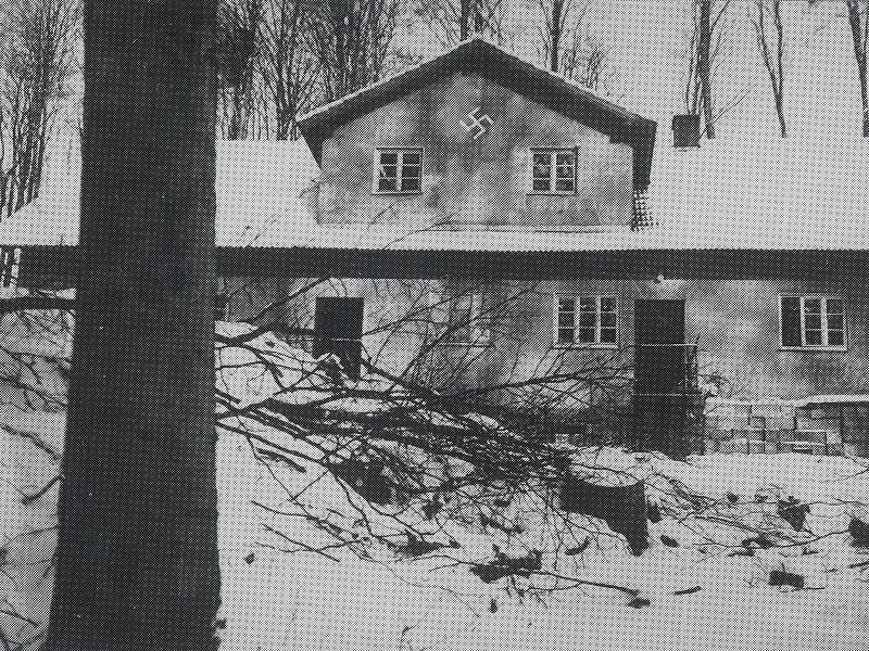 Kriegsgefangene in der Rhön Das Haus, das nun dem Rhönklub Oberbach gehört, diente zu Nazi-Zeiten als Kantine für die Arbeiter im Basaltsteinbruch.