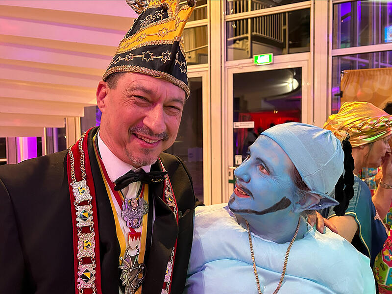 Thomas Eck, Pr&auml;sident der Coburger Narrhalla